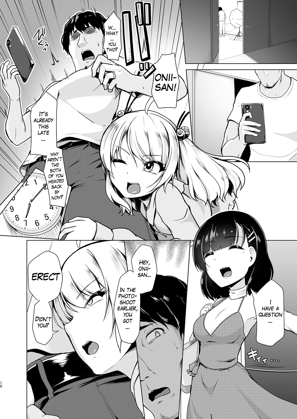 Hentai Manga Comic-Let's make our debut in competitive swimwear!-Read-8